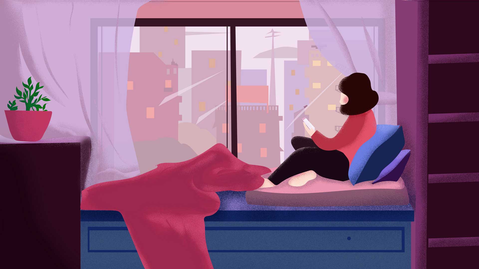 与城隅孤寂对谈